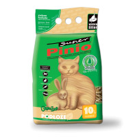 Древесный наполнитель Super Pinio с ароматом зелёного чая, 10 л (6.4 кг) Древесный наполнитель Super Pinio с ароматом зелёного чая, 10 л (6.4 кг)