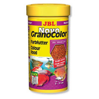 Корм JBL NovoGranoColor для яркой окраски средних и крупных аквариумных рыб, без дозатора, 250 мл Корм JBL NovoGranoColor для яркой окраски средних и крупных аквариумных рыб, без дозатора, 250 мл