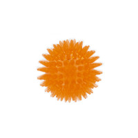 Игрушка AnimAll GrizZzly Колючий мяч, для собак, оранжевая, 6.4 см Игрушка AnimAll GrizZzly Колючий мяч, для собак, оранжевая, 6.4 см