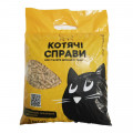 Древесный наполнитель Кошачьи дела, для кошачьих туалетов, 3 кг
