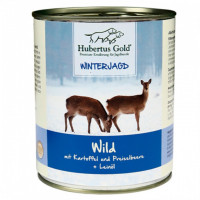 Консервы Hubertus Gold Wild mit Kartoffel для собак, дичь с картошкой и брусникой, 800 г Консервы Hubertus Gold Wild mit Kartoffel для собак, дичь с картошкой и брусникой, 800 г