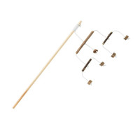 Іграшка Trixie Play Rod with Matatabi Sticks, удочка с паличками мататабі, для котів, 50 см Іграшка Trixie Play Rod with Matatabi Sticks, удочка с паличками мататабі, для котів, 50 см