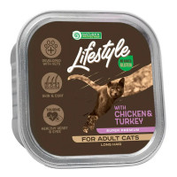 Консервы Natures Protection LS Long Hair Chicken&Turkey для кошек с длинной шерстью, с курицей и индейкой, 85 г