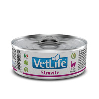 Влажный корм Farmina Vet Life Struvite для кошек, для растворения струвитных уролитов, 85 г Влажный корм Farmina Vet Life Struvite для кошек, для растворения струвитных уролитов, 85 г