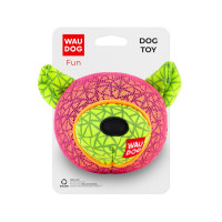 Іграшка Waudog Fun Ведмедик для собак, 20×14 см, рожева Іграшка Waudog Fun Ведмедик для собак, 20×14 см, рожева