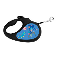 Поводок-рулетка Waudog R-leash для собак, рисунок "Рик и Морти 3", L, до 50 кг, 5 м, лента, чёрный Поводок-рулетка Waudog R-leash для собак, рисунок "Рик и Морти 3", L, до 50 кг, 5 м, лента, чёрный