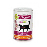 Витамины Vitomax Brewers для кошек, с пивными дрожжами и чесноком, 300 таб Витамины Vitomax Brewers для кошек, с пивными дрожжами и чесноком, 300 таб