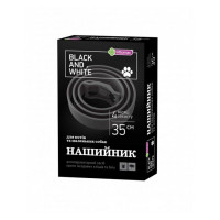 Ошейник Vitomax Black&White противопаразитарный, для кошек и собак, черный, 35 см Ошейник Vitomax Black&White противопаразитарный, для кошек и собак, черный, 35 см