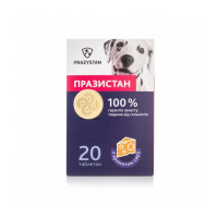 Препарат Vitomax Prazystan Plus антигельмінтний для собак з ароматом сиру, 1 табл. Препарат Vitomax Prazystan Plus антигельмінтний для собак з ароматом сиру, 1 табл.