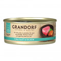 Консерви Grandorf Tuna Fillet&Salmon для котів, філе тунця з лососем, 70 г