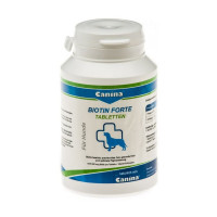 Витамины Canina Biotin forte, для шерсти собак, 100г, 30таб Витамины Canina Biotin forte, для шерсти собак, 100г, 30таб