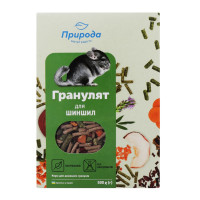 Корм Природа Гранулят для шиншилл, 500 г Корм Природа Гранулят для шиншилл, 500 г