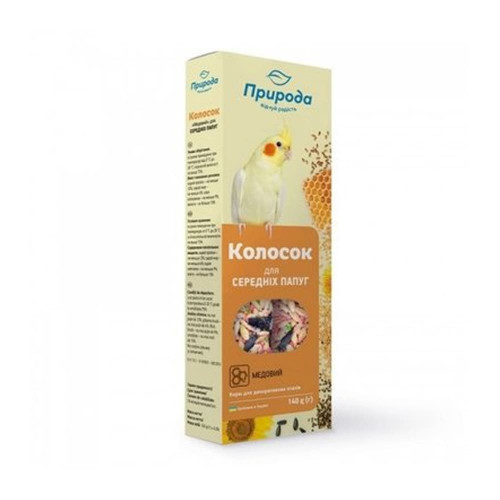 Колосок Природа Медовой для нимф, 140 г