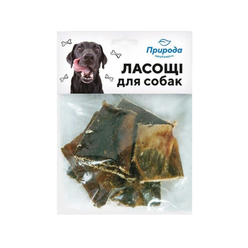 Лакомство Природа для собак, рубец говяжий, 30 г