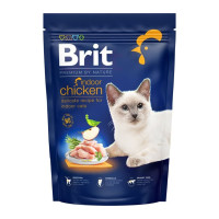 Сухий корм Brit Premium By Nature Cat Indoor для котів що живуть у приміщенні, з куркою, 800 г Сухий корм Brit Premium By Nature Cat Indoor для котів що живуть у приміщенні, з куркою, 800 г