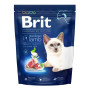 Сухой корм Brit Premium By Nature Sterilised для стерилизованных кошек, с ягненком, 300 г
