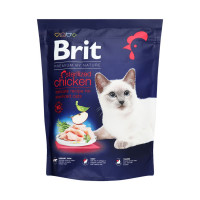 Сухий корм Brit Premium By Nature Sterelised для стерилізованих котів, з куркою, 300 г Сухий корм Brit Premium By Nature Sterelised для стерилізованих котів, з куркою, 300 г
