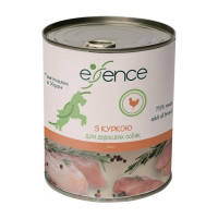 Вологий корм Essence для дорослих собак, з куркою, 800 г Вологий корм Essence для дорослих собак, з куркою, 800 г