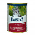 Консерви Happy Cat Dose Kanin&Truth Sauce для дорослих котів, кролик та індичка, шматочки в соусі, 400 г