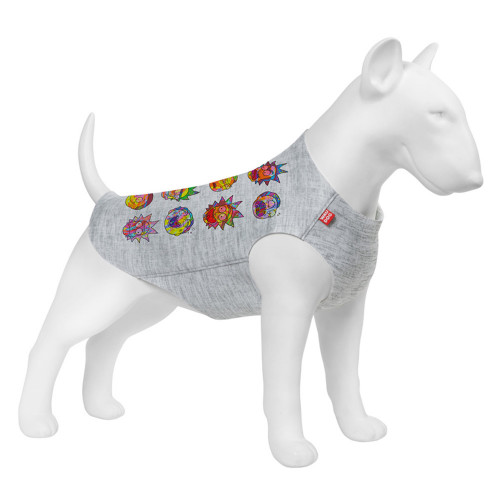 Майка Waudog Clothes для собак, малюнок "Рік і Морті 1", S30