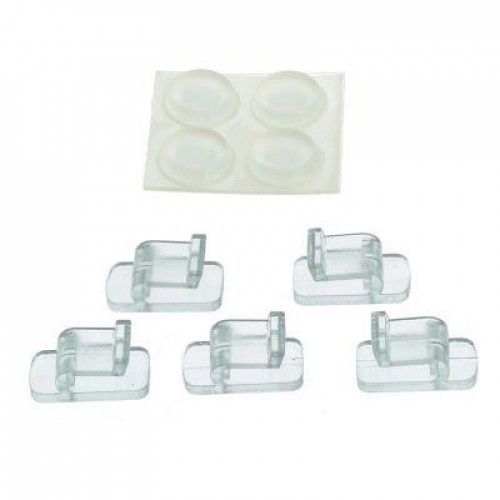 Кліпси для скла (5x) і ніжки (4x) для EHEIM aquastyle_nano shrimp