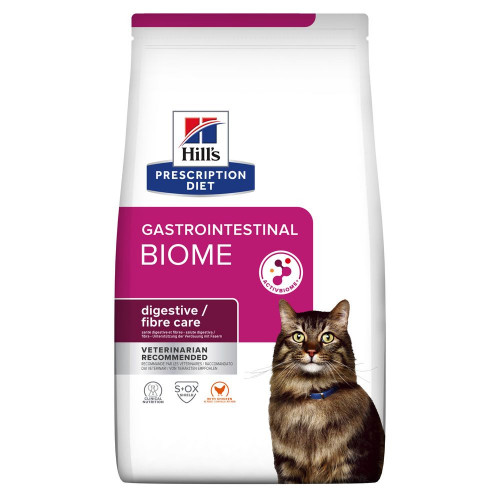 Сухой корм Hills Prescription Diet Feline Gastrointestinal Biome для кошек, при диарее и расстройствах пищеварения, 3 кг