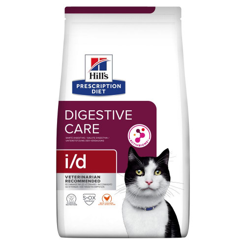 Сухой корм Hills Prescription Diet I/D для кошек, при заболеваниях Шкт, AB+, 8 кг