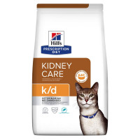 Сухой корм Hills Prescription Diet K/D для кошек с сердечной и почечной недостаточностью, с тунцем, 3 кг Сухой корм Hills Prescription Diet K/D для кошек с сердечной и почечной недостаточностью, с тунцем, 3 кг