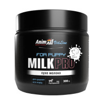 Сухое молоко AnimAll VetLine Milk Pro For Puppy для щенков всех пород от рождения, 300 г Сухое молоко AnimAll VetLine Milk Pro For Puppy для щенков всех пород от рождения, 300 г