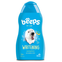 Шампунь Beeps Whitening Shampoo для собак и кошек, с экстрактом ромашки и ароматом черники, 502 мл Шампунь Beeps Whitening Shampoo для собак и кошек, с экстрактом ромашки и ароматом черники, 502 мл