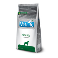 Сухой корм Farmina Vet Life Obesity для собак, дієта для снижения лишнего веса, 2 кг Сухой корм Farmina Vet Life Obesity для собак, дієта для снижения лишнего веса, 2 кг
