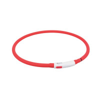 Ошейник Trixie Flash Light USB XS-XL светящийся, 70 см х 10 мм, красный Ошейник Trixie Flash Light USB XS-XL светящийся, 70 см х 10 мм, красный
