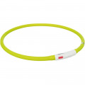 Нашийник Trixie Flash Light USB XS-XL світиться, 70 см х 10 мм, зелений