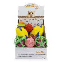 Набір іграшок AnimAll Fun Cat для котів, VP002, 15 шт Набір іграшок AnimAll Fun Cat для котів, VP002, 15 шт