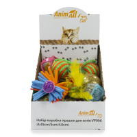Набор игрушек AnimAll Fun Cat для кошек, VP006, 15 шт. Набор игрушек AnimAll Fun Cat для кошек, VP006, 15 шт.