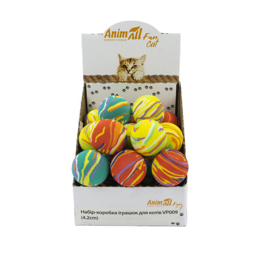Набор игрушек AnimAll Fun Cat для кошек, VP009, 27 шт.