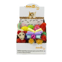 Набор игрушек AnimAll Fun Cat для кошек, VP018, 24 шт. Набор игрушек AnimAll Fun Cat для кошек, VP018, 24 шт.
