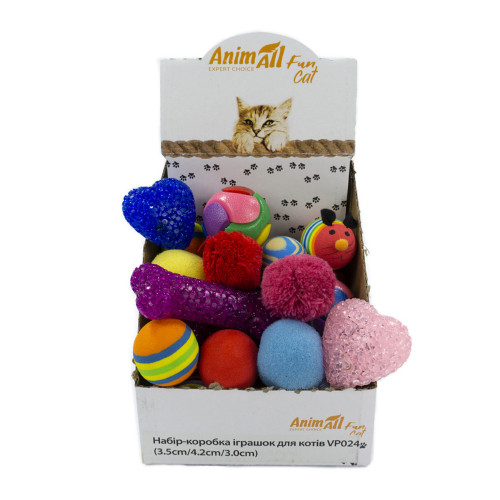 Набор игрушек AnimAll Fun Cat для кошек, VP024, 30 шт.