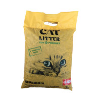 Древесный наполнитель Cat Litter для домашних животных, светлый, 3 кг Древесный наполнитель Cat Litter для домашних животных, светлый, 3 кг