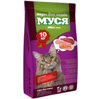 Сухой корм Муся Микс для кошек, 10 кг Сухой корм Муся Микс для кошек, 10 кг