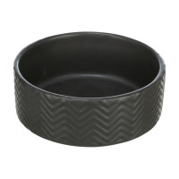 Миска Trixie Ceramic Bowl для собак и кошек, керамика, чёрная, 0.9 л/16 см Миска Trixie Ceramic Bowl для собак и кошек, керамика, чёрная, 0.9 л/16 см