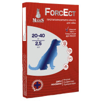 Краплі Modes ForcEct протипаразитарні для собак вагою 20-40 кг, 2.5 мл, ціна за 1 піпетку Краплі Modes ForcEct протипаразитарні для собак вагою 20-40 кг, 2.5 мл, ціна за 1 піпетку