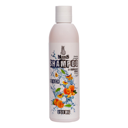 Шампунь Modes Shampoo Peach для котят и щенков, с ароматом персика, 250 мл
