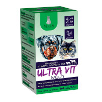 Вітамінно-мінеральний комплекс Modes Ultra Vit Multi для собак та котів, 140 табл Вітамінно-мінеральний комплекс Modes Ultra Vit Multi для собак та котів, 140 табл
