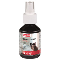 Спрей Beaphar Stop it Cat для отпугивания кошек, 100 мл Спрей Beaphar Stop it Cat для отпугивания кошек, 100 мл