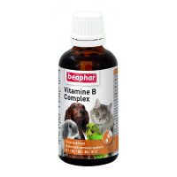 Витаминная добавка Beaphar Vitamine B Complex для собак, кошек, птиц и грызунов, капли, 50 мл Витаминная добавка Beaphar Vitamine B Complex для собак, кошек, птиц и грызунов, капли, 50 мл