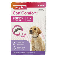 Нашийник Beaphar CaniComfort Calming Сollar заспокійливий, з феромонами, для цуценят, 45 см Нашийник Beaphar CaniComfort Calming Сollar заспокійливий, з феромонами, для цуценят, 45 см