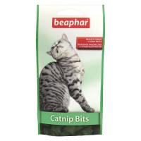 Лакомство Beaphar Catnip Bits для кошек, подушечки с кошачьей мятой, 35 г Лакомство Beaphar Catnip Bits для кошек, подушечки с кошачьей мятой, 35 г