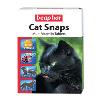 Витаминизированное лакомство Beaphar Cat Snaps с креветками, биотином и таурином для кошек, 75 табл Витаминизированное лакомство Beaphar Cat Snaps с креветками, биотином и таурином для кошек, 75 табл