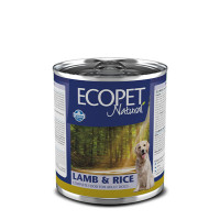Вологий корм Farmina Ecopet Natural Dog Lamb&Rice для собак, з ягням, 300 г Вологий корм Farmina Ecopet Natural Dog Lamb&Rice для собак, з ягням, 300 г
